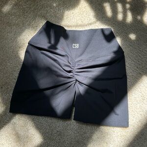 CSB serenity scrunch shorts 4”